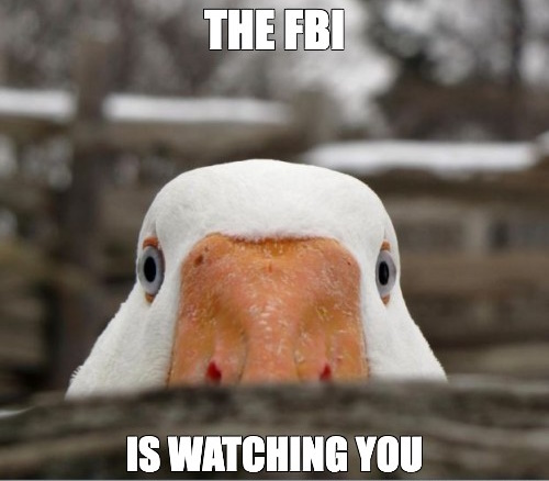 fbi is watchin you